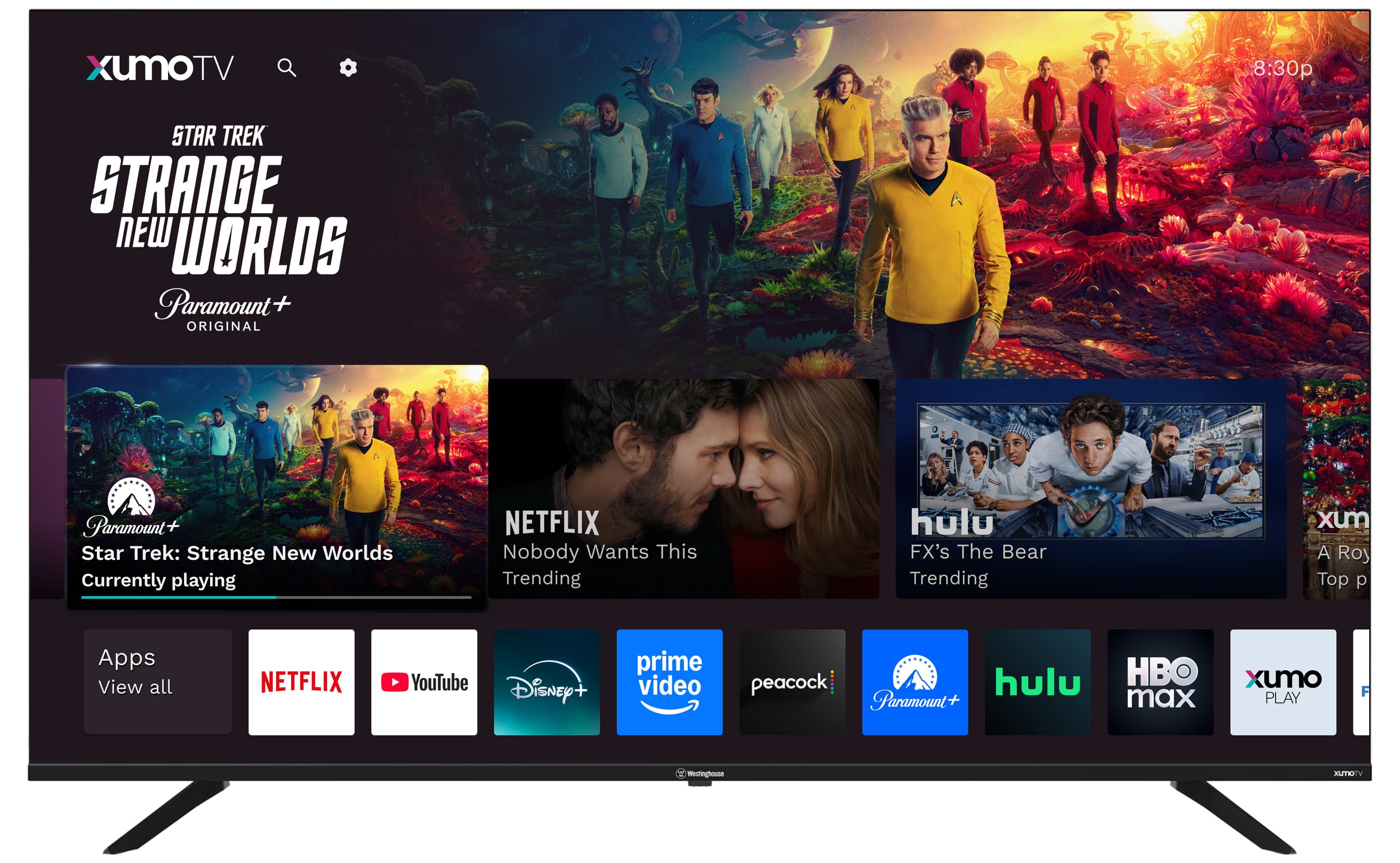 Image of Westinghouse UHD Smart TV