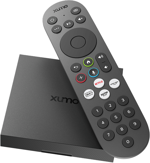 Xumo Stream Box and remote